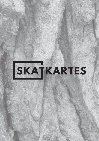 Skatkartes.lv logotipa dizains