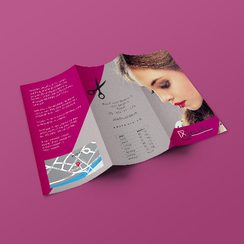 XS Studio brochure design