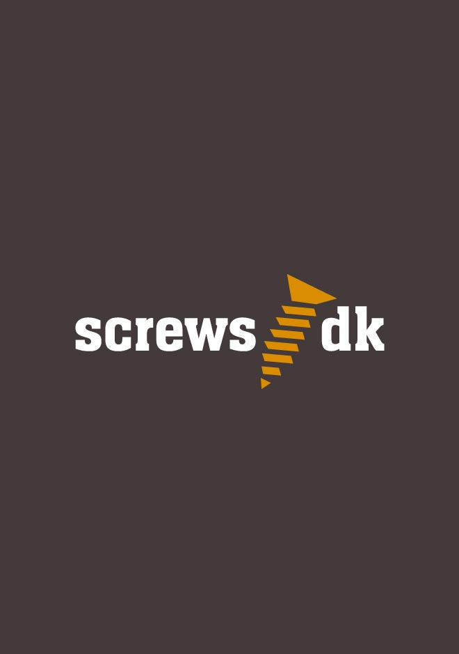 Screws.dk logotipa dizains