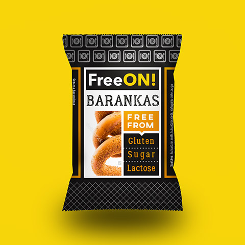FreeON! packaging design