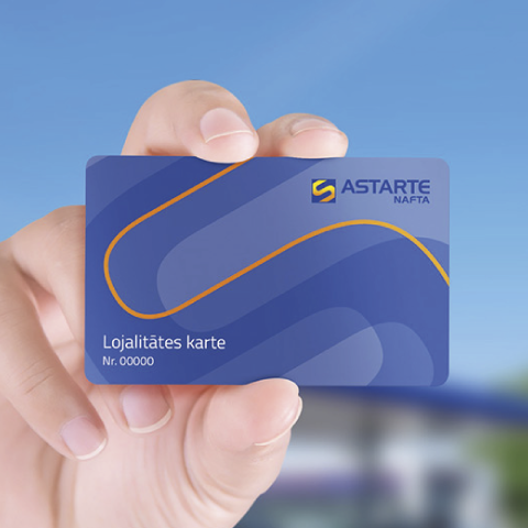 ASTARTE gas station client card