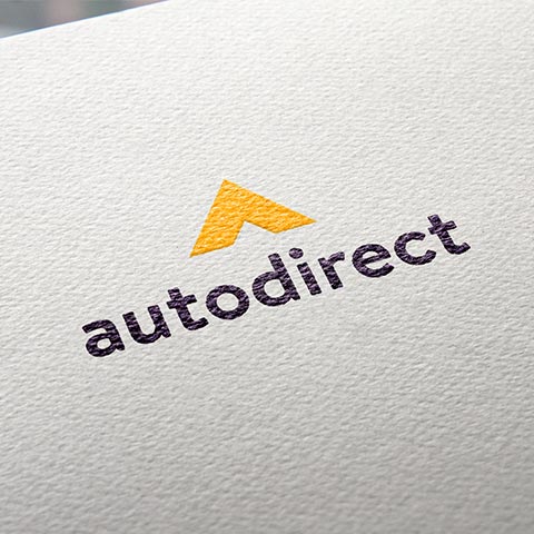 Autodirect logo dizains
