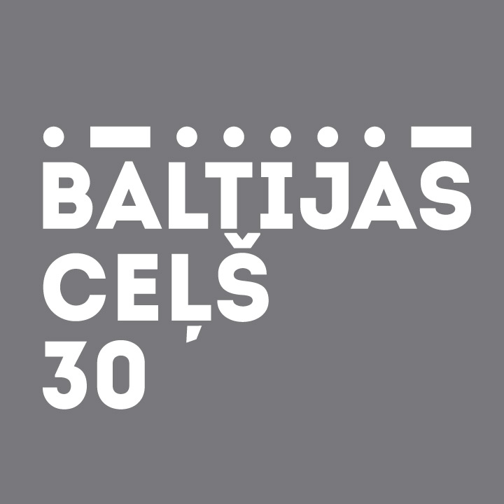Baltijas Ceļš 30 logotipa dizains un zīmolgrāmata
