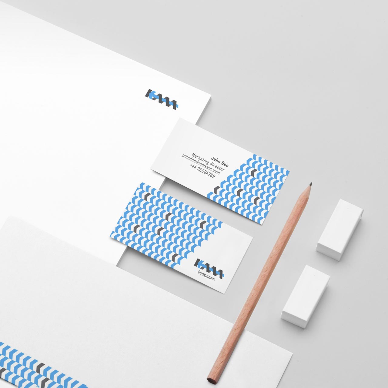 IAMKAM brand identity design development