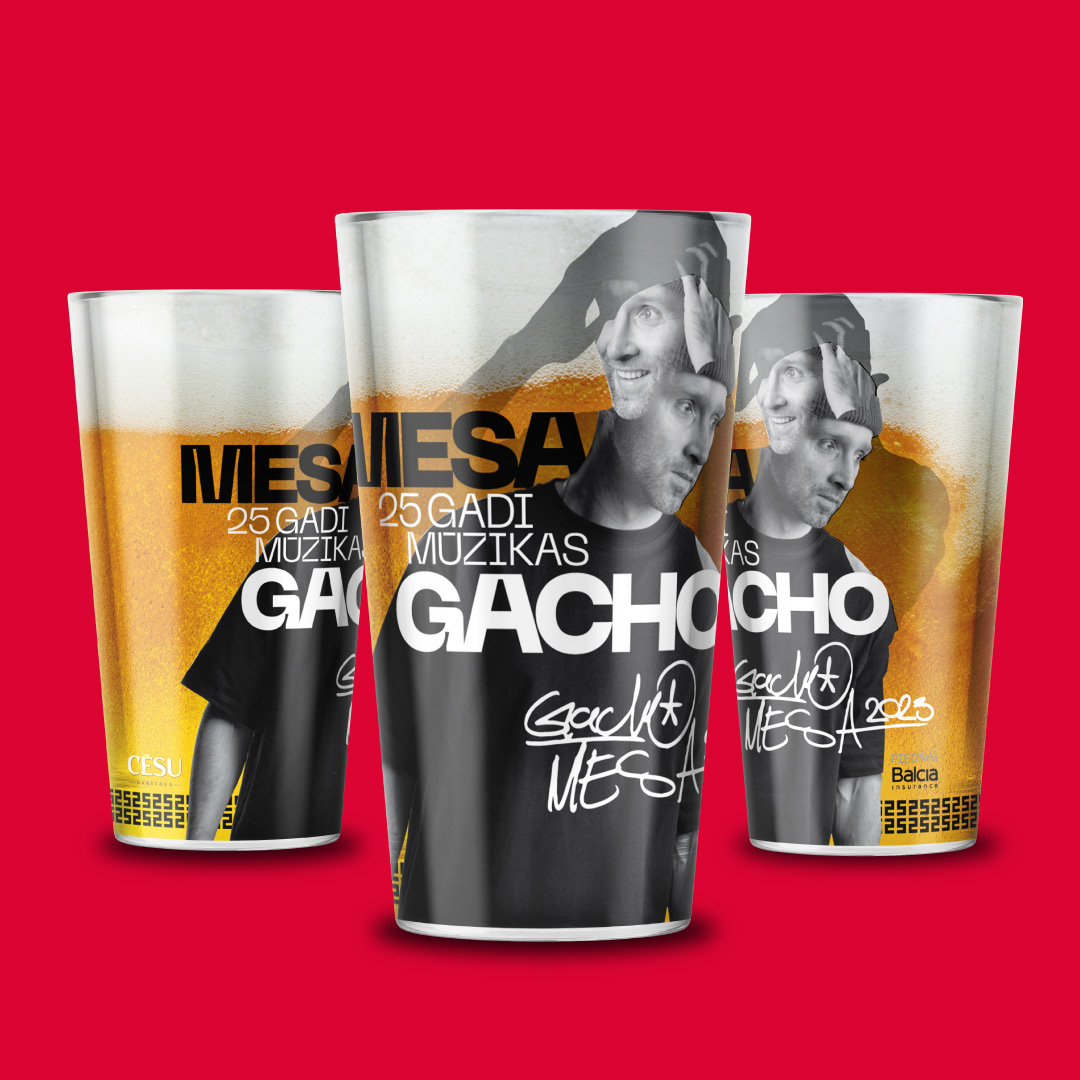 MESA / GACHO depozīta glāzes dizains